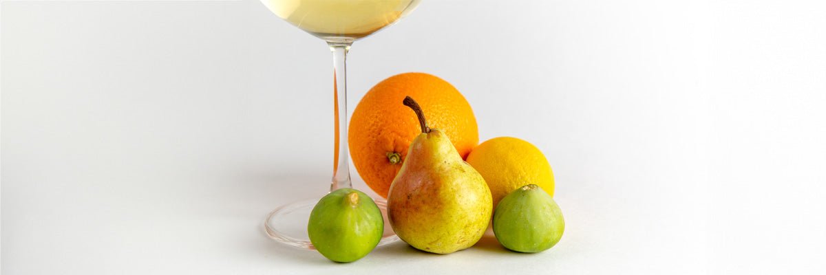 verre vin blanc fruits